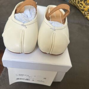 Maison Martin Margiela Cream Leather Mules